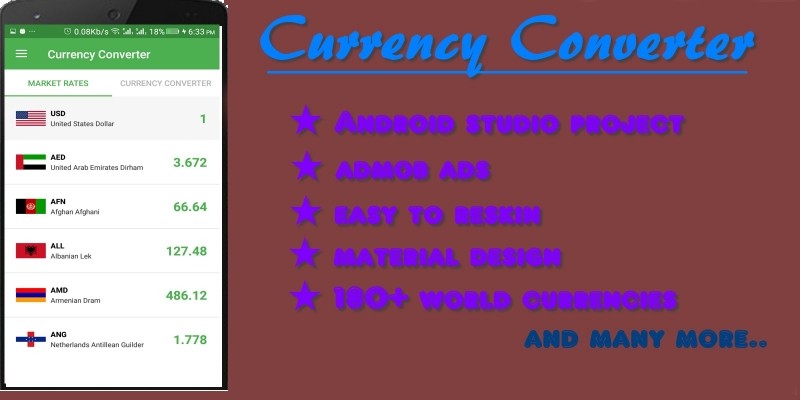 Currency Converter - Android App Template
