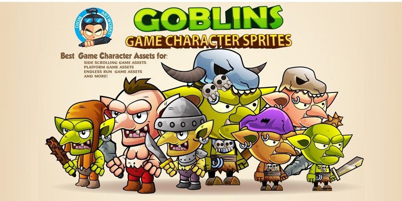 Goblins Game Character Sprites