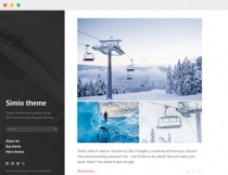 Simio - Premium Tumblr Theme Screenshot 6