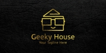 Geeky House Logo Template Screenshot 3