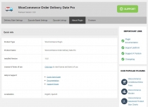 WooCommerce Order Delivery Date Plugin Screenshot 3