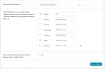 WooCommerce Order Delivery Date Plugin Screenshot 6