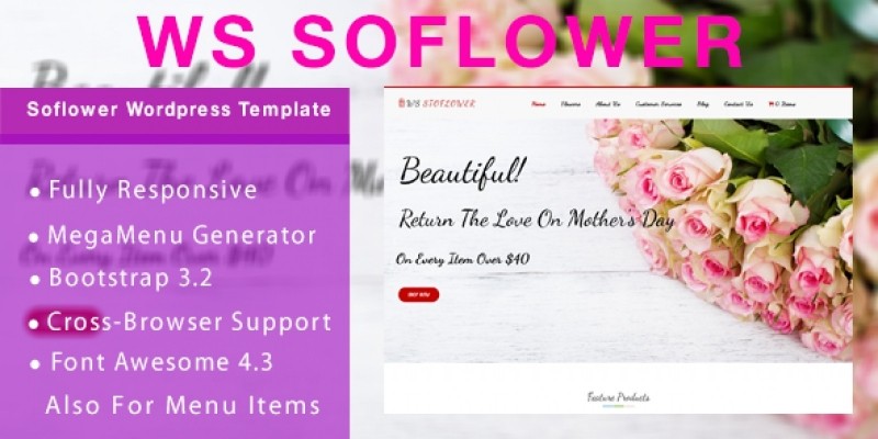 WS Soflower - Flower Woocommerce Wordpress Themes