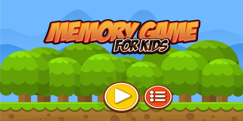 Memory Game For Kids Android Game