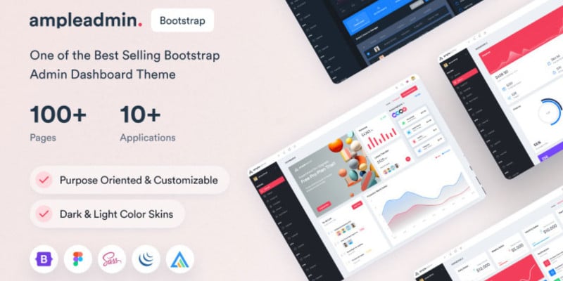 Ample Admin - The Ultimate Dashboard Template