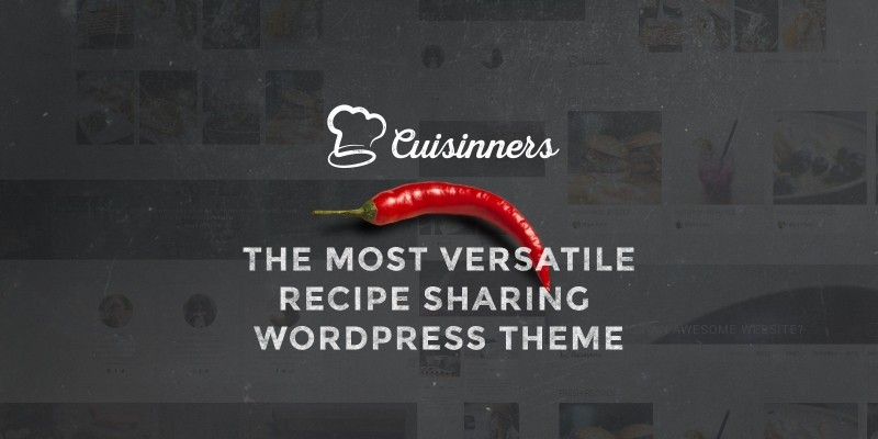 Cuisiniers WordPress Theme