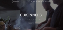 Cuisiniers WordPress Theme Screenshot 1