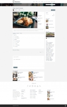 Cuisiniers WordPress Theme Screenshot 4