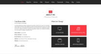 Resume - Personal Portfolio Web Template Screenshot 2