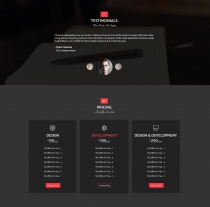 Resume - Personal Portfolio Web Template Screenshot 5