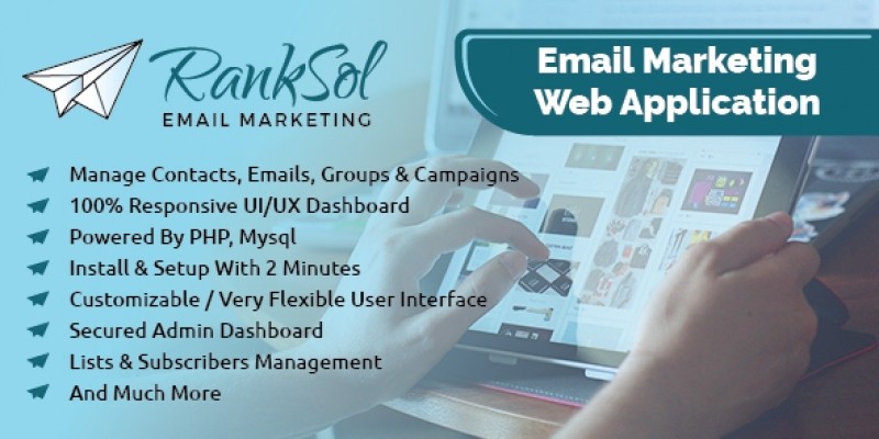 Ranking Solutions Email Marketing Web Application