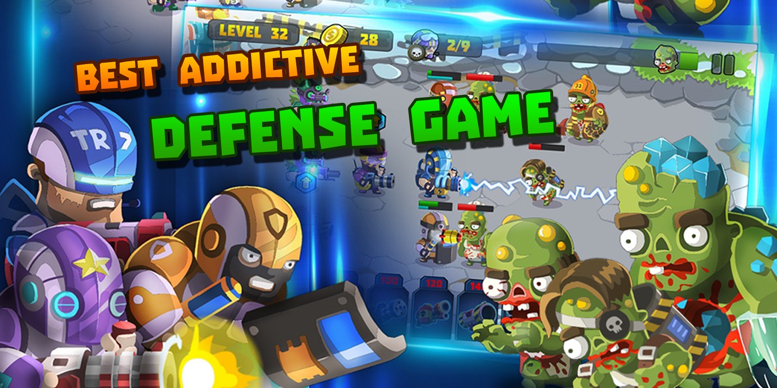 Squad vs Zombies - Unity Defense Game Template