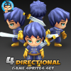 4-Directional Game Character Sprites 1