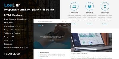 Louder - Responsive Email Template