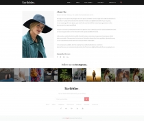 Scribbler - Lifestyle HTML Template Screenshot 2