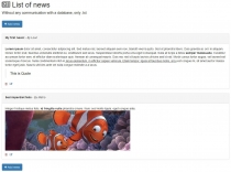 Infini News V2 - Responsive PHP News Script Screenshot 1