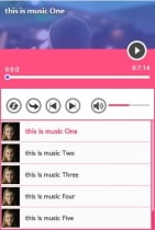 Rhythm - jQuery Audio Player Screenshot 3