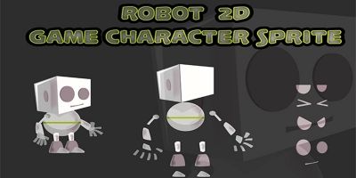 Robot Game Character Sprite Sheets
