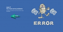 404 Mummy - Animated 404 Error Page Screenshot 1
