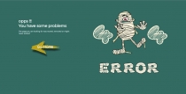 404 Mummy - Animated 404 Error Page Screenshot 2