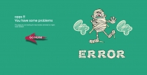 404 Mummy - Animated 404 Error Page Screenshot 3