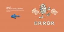 404 Mummy - Animated 404 Error Page Screenshot 4