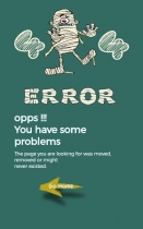 404 Mummy - Animated 404 Error Page Screenshot 6