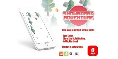 Snowboard Adventure - iOS Source Code