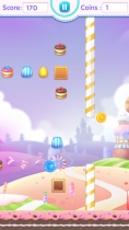Candy Jump iOS Xcode Source Code With Admob  Screenshot 2