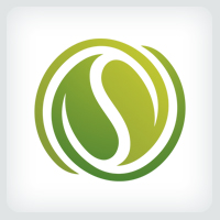 Pure Leaf Logo Template