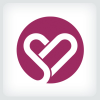 Heart - Letters SN Logo Template