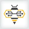 Circuit Bee Logo Template