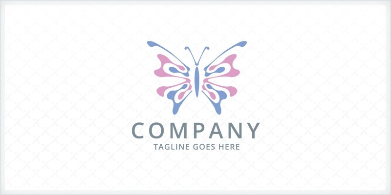 Butterfly Logo Template