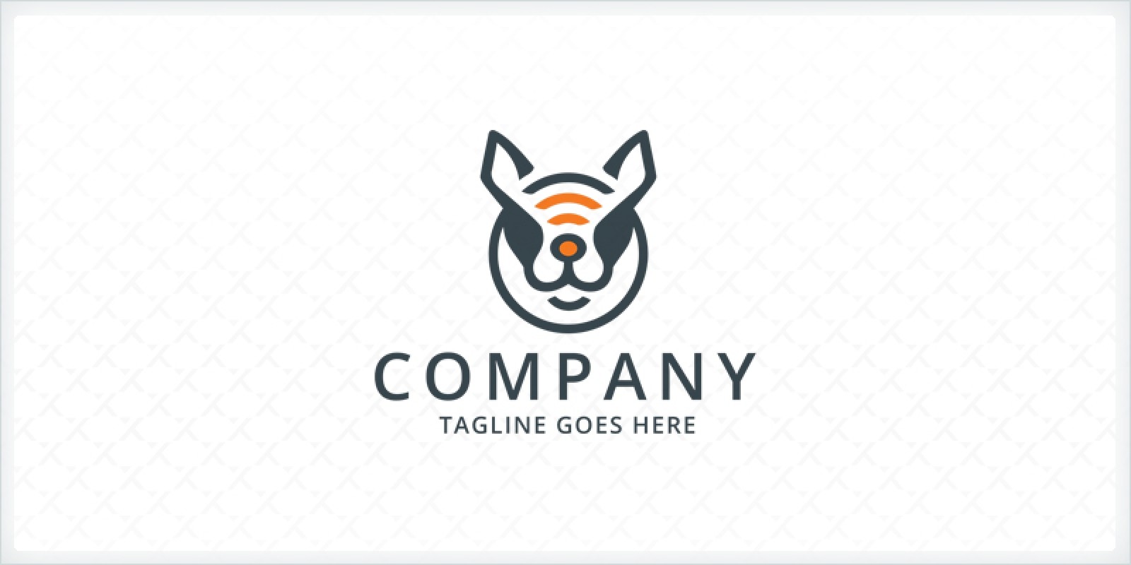 Canine - Dog Head Logo Template