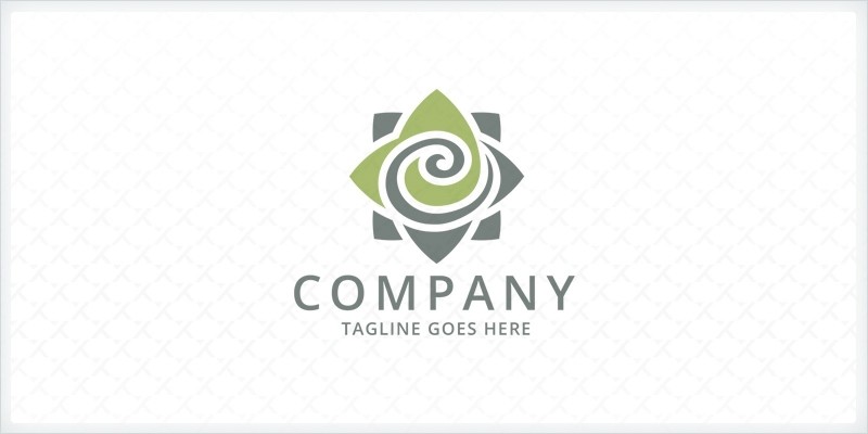 Decoration Flower Logo Template