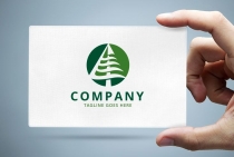 Ocean Pine Logo Template Screenshot 1