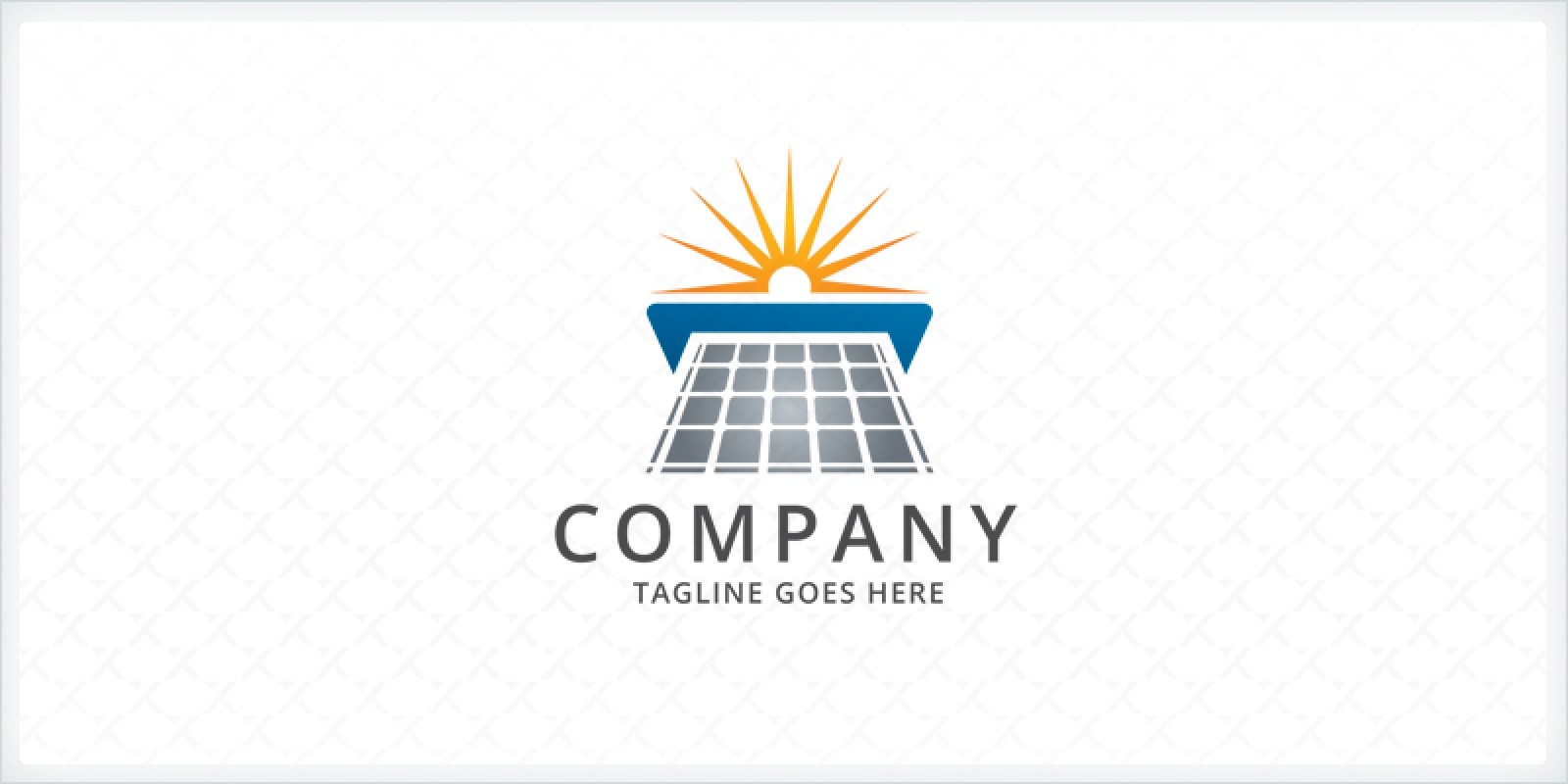 Solar Panel Logo Template by Zixlo | Codester