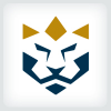 Lion Shield Logo Template