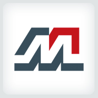 Modern Letter M Logo Template
