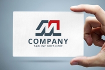 Modern Letter M Logo Template Screenshot 1