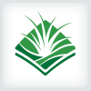 Grass Turf Lawn Care Logo Template