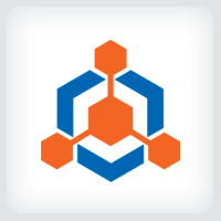 Hexagon Connect Logo Template