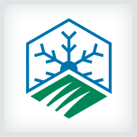 Lawn Care and Snow Removal Logo Template