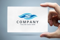 Helping Hand Wave Logo Template Screenshot 1