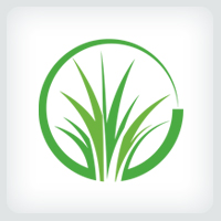 Grass - Lawn Care Logo Template