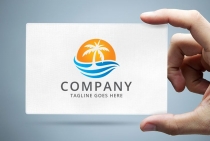Palm Tree Logo Template Screenshot 1