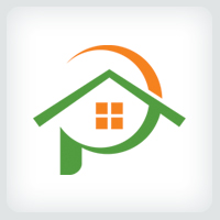 Letter P - Real Estate Logo Template