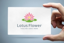 Lotus Flower Logo Template Screenshot 1