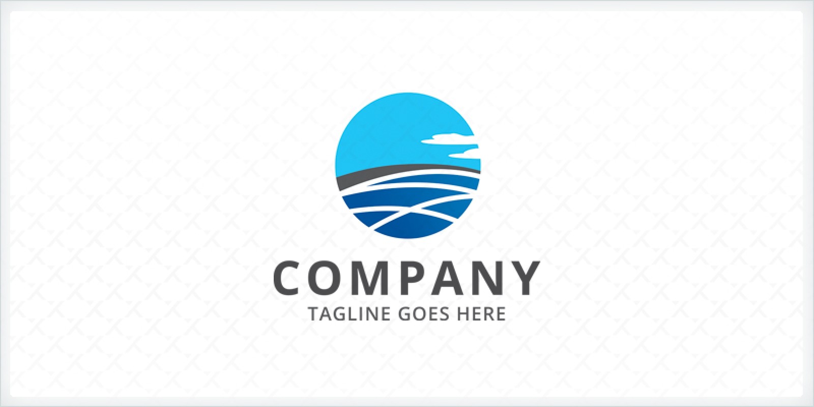 Mediterranean Sea Logo Template