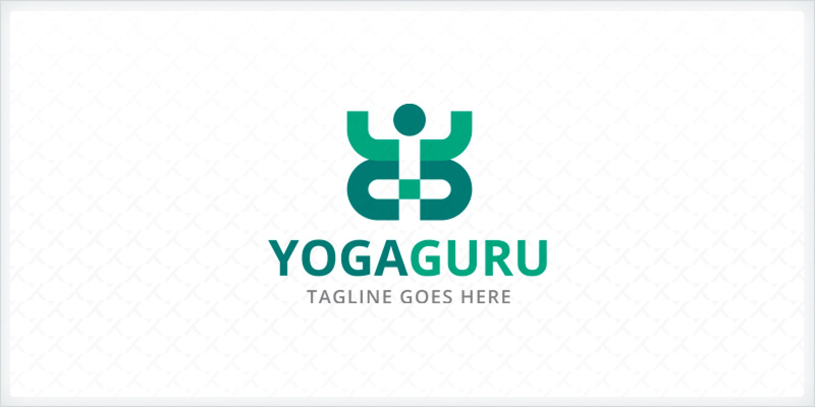 Yoga Guru - People Logo Template